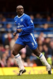 Jimmy Floyd Hasselbaink Collection: Soccer - FA Barclaycard Premiership - Chelsea v Middlesbrough