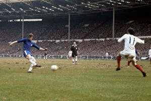 Peter Osgood Collection: Soccer - FA Cup Final - Chelsea v Leeds United - Wembley
