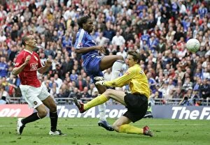 FA Cup Final versus Manchester United May 2007 Gallery: Soccer - FA Cup - Final - Chelsea v Manchester United - Wembley Stadium