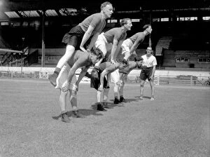 1950's Gallery: Soccer - Football League Division One - Chelsea Training - Stamford Bridge