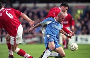 Gianluca Vialli Collection: Soccer - January 31st 1998, Stamford Bridge, London - Chelsea v Barnsley, FA Carling Premiership