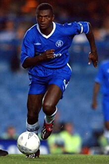 Marcel Desailly Collection: Soccer - UEFA Champions League - Third Qualifying Round - Second Leg- Chelsea v MSK Zilina