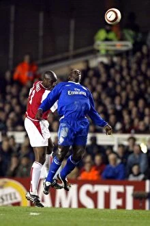 Jimmy Floyd Hasselbaink Collection: Soccer - UEFA Champions League - Quarter Final - Second Leg - Arsenal v Chelsea