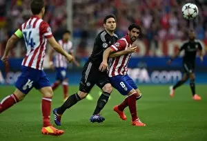 Images Dated 22nd April 2014: Soccer - UEFA Champions League - Semi Final - First Leg - Atletico Madrid v Chelsea - Vincente