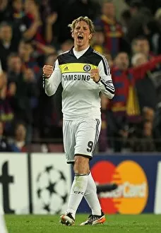 Fernando Torres Gallery: Soccer - UEFA Champions League - Semi Final - Second Leg - Barcelona v Chelsea - Camp Nou Stadium