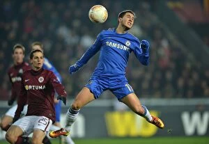 Eden Hazard Gallery: Soccer - UEFA Europa League - Round of 16 - First Leg - Sparta Prague v Chelsea - Generali Arena