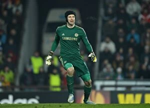 Petr Cech Collection: Soccer - UEFA Europa League - Round of 16 - First Leg - Sparta Prague v Chelsea - Generali Arena