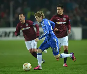 Sparta Prague V Chelsea 14th February 2013 Prints: Soccer - UEFA Europa League - Round of 16 - First Leg - Sparta Prague v Chelsea - Generali Arena