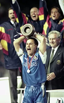 Cup Winners Cup Final 1998 Collection: Soccer - UEFA European Cup-Winners Cup Final - Chelsea v VfB Stuttgart, Rasunda Stadium