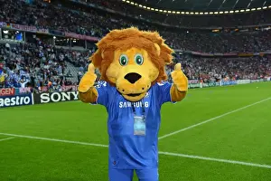 Stamford the Lion at the FC Bayern Munich vs Chelsea FC UEFA Champions League Final, Munich, Germany (2012)