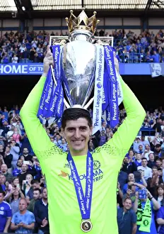Thibaut Courtois Triumph: Chelsea's Premier League Victory Celebration