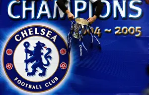 Triumphant Chelsea: Premier League Champions Parade through London, 2004-2005