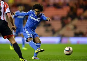 Willian's Battle: Chelsea's Quarter-Final Thriller at Sunderland's Stadium of Light - Capital One Cup, 17th December 2013