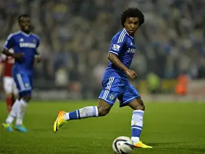 Willian's Magic: Chelsea's Unstoppable Performance Against Swindon Town in the Capital One Cup (September 24, 2013)