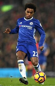 Images Dated 31st January 2017: Willian's Performance: Liverpool vs. Chelsea, Premier League (Away)