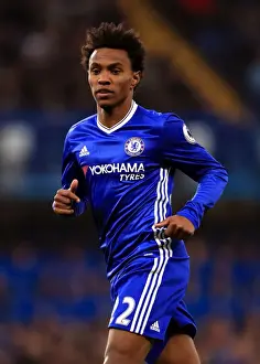 Willian's Stellar Home Performance: Chelsea vs Manchester United at Stamford Bridge (Premier League)
