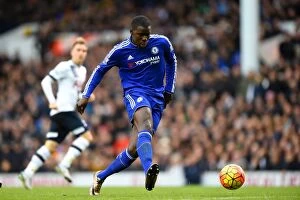 Images Dated 29th November 2015: Zouma in Action: Chelsea vs. Tottenham at White Hart Lane, November 2015 - Barclays Premier League